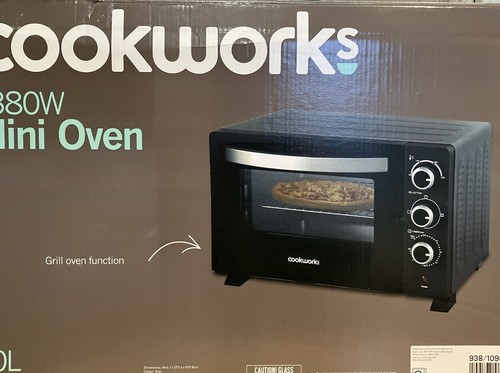 Cookworks 1380w 20l variable - cookworks,