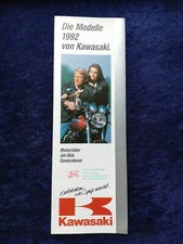Kawasaki ZZ-R 1100 600 GPZ 900R 500S ZXR 750 400 Zephyr Tengai KX Prospekt 1992