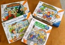 RAVENSBURGER tiptoi Spiele-Set inkl. 1 Stift, 3 Spiele, 1 Puzzle und 1 Buch