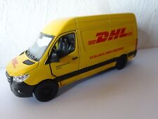 Mercedes Sprinter DHL Postauto Modelauto ca.12,5cm *NEU* Rückzugmotor 1:48