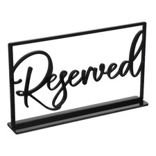  Reserviert-schilder
