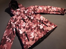 Swedemount Mädchen Skijacke 152 Winterjacke Outdoor Funktionsjacke Camouflage