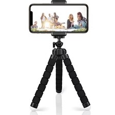 Schwarzes Smartphone Stativ