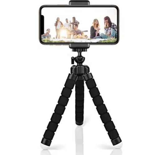 Schwarzes smartphone stativ - smartphone,