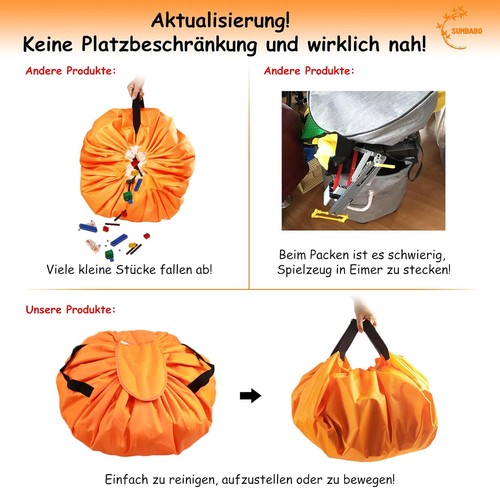 Spieldecke aufräumsack und - spieldecke,