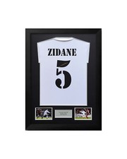 Signiertes Zinedine Zidane