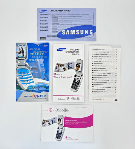 Original samsung sgh e700 - original, sgh-e700