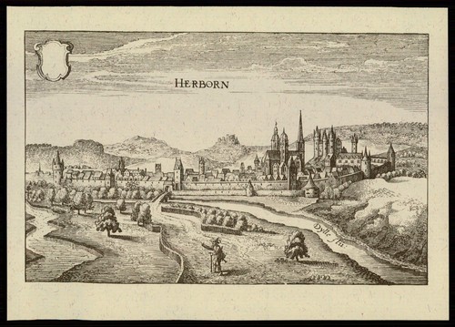 Herborn kupferstich merian - herborn,
