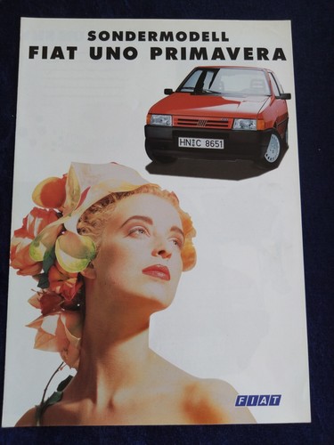 Fiat uno primavera prospekt - fiat,