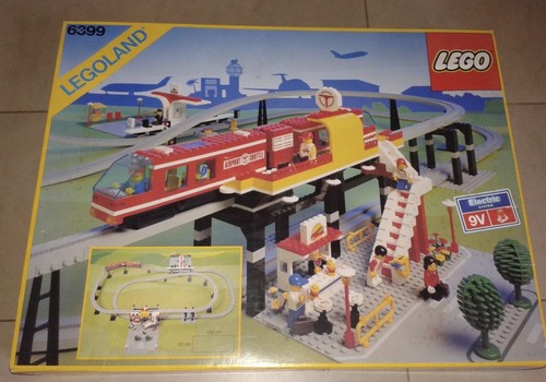 Lego 6399 airport shuttle - airport,