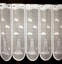 Leuchtturm Scheibengardine