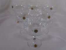 → 6 Sektschalen Cristallerie