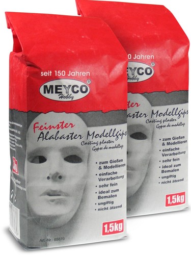 Alabaster modellgips 5kg - alabaster,