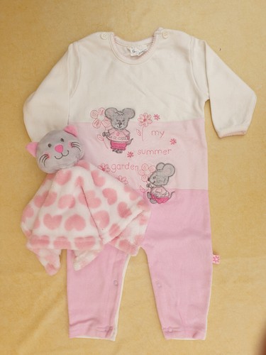 Strampler mit schnuffeltuch - strampler,
