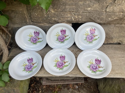 Suppenteller blumendekor - 6,