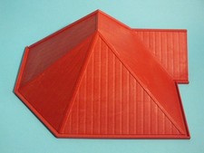 Playmobil Dach Schule 4324 Ersatzteil rot