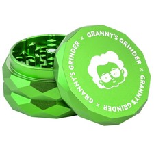 Granny's® Premium Kräutermühle | messerscharfes Mahlwerk | ∅ 6,3 cm | Rainbow