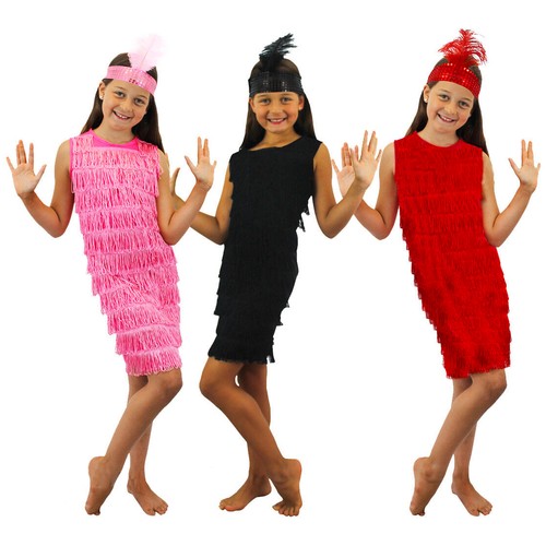 Mädchen flapper kleid und - mÄdchen,