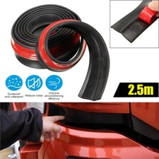 FRONTSPOILER LIPPE 2,5M SPOILERLIPPE AUTO SCHUTZ GUMMISTREIFEN SELBSTKLEBEND DHL