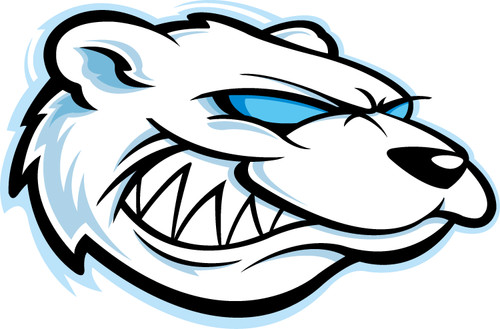 Angry polar bear car - angry,
