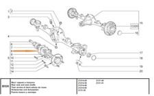 Platte Hinterachse / Steckachse - LADA Niva 4x4 Nr.: 2121-2403086