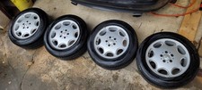 MERCEDES Alufelgen 8-LOCH 8 x 16 ET34 1244011402 R129 SL W124 E500 500E + REIFEN