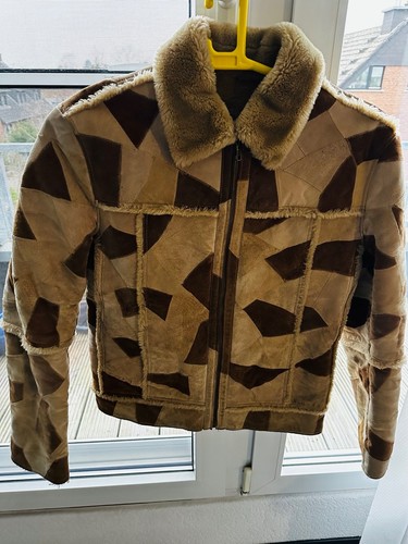 Braune lederjacke vintage - lederjacke,