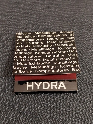 Streichholzheftchen