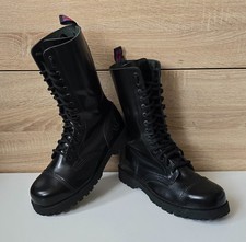 Alpha Rangers 14-loch Stiefel Boot Leder Springerstiefel Stahlkappe 8 = 42 w NEU