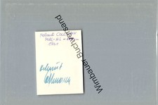 Original Autograph Helmut Collmann MdL Landtag Niedersachsen /// Autogram 270317