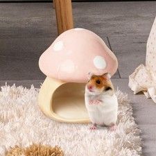 Keramik -Pilz -Hamster