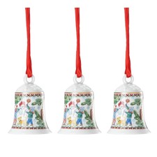 Hutschenreuther Porzellanglocke Weihnachtsglocke 2025 3er Set