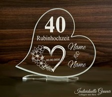 ❤❤ Gravur Aufsteller Rund