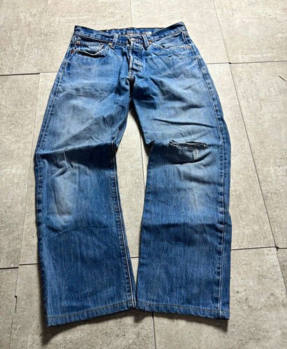 Levi 501 herren jeans - 501, blau