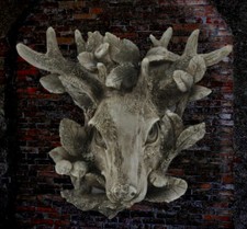 Wandrelief Relief Hirsch Wand