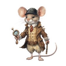 Car decal sticker mouse - car,