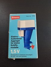 Graupner Elekteo-Außenbord Aggregat für kleine Schiffsmodelle 1,5V