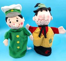 TCM Handpuppe Räuber & Polizist 2 Handpuppen Kasperle Tchibo Stofftier