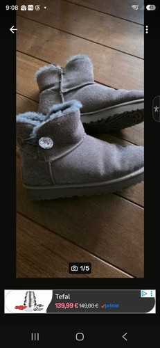 Uggs boots grau - gr.40, mit