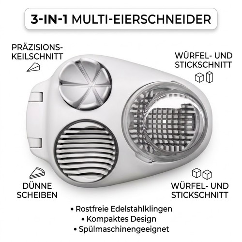 1 eierschneider - 3-in-1,