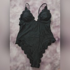 Schwarzer Badeanzug Gr. M Damen – Schwimmbad Strand Wellness – Neu