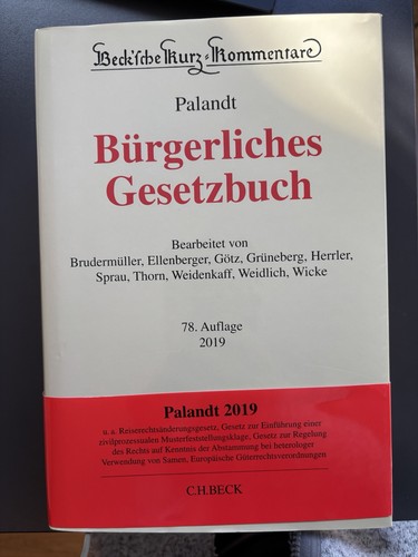 Palandt bürgerliches - palandt,