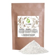 GreatVita 800g L-Arginin Base Pulver | Aminosäure Premium Qualität - kein HCL