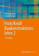 Frick/Knöll Baukonstruktionslehre 2 Buch Springer Vieweg