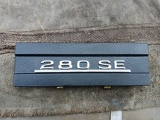 Radio Blindblende "280 SE" schwarz Mercedes-Benz W116 W 116 bis 1978