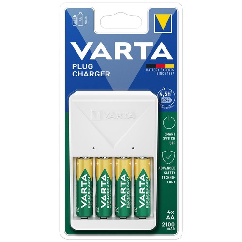 Varta plug charger 56706 - 4x, aa
