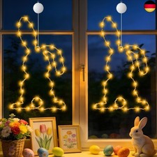 Osterdeko led fenster licht - led,