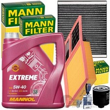 MANN FILTERSET+MANNOL 5W40 ÖL