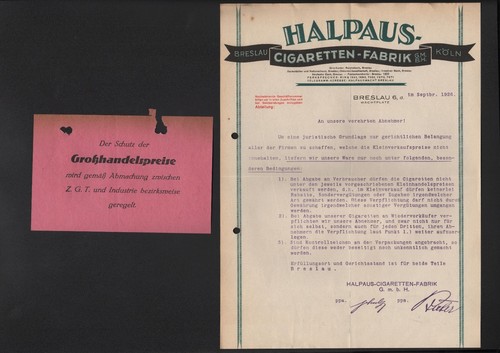 Breslau brief 1926 - 3, x