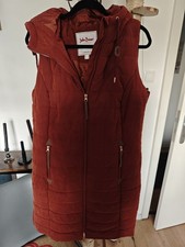 Weste mit kaputze, Größe 40/42 Farbe Rost